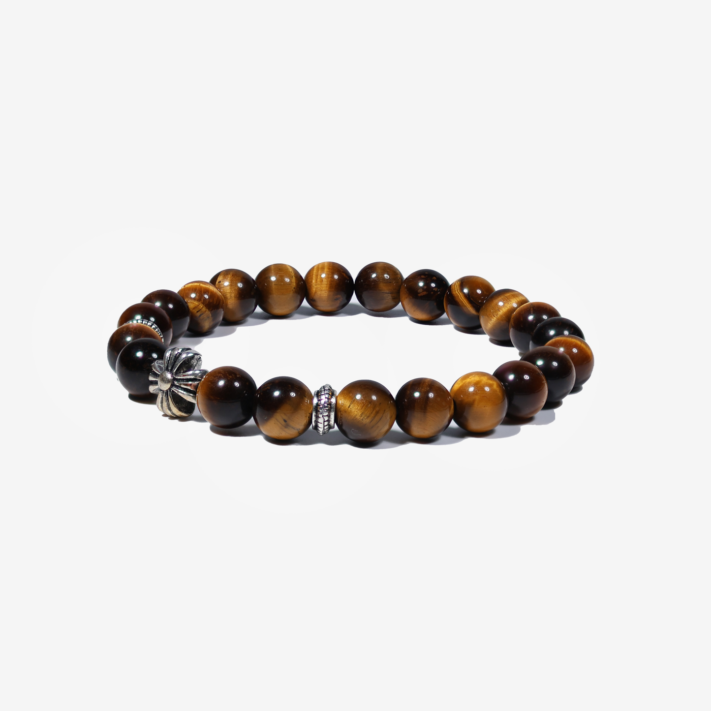 Tiger’s Cross Tiger’s Eye Bracelet