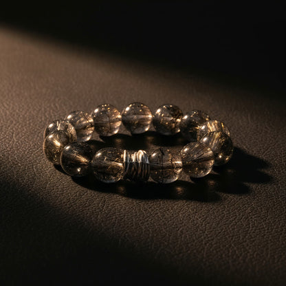 Guardian Black Rutile Quartz Bracelet - JWPatronus