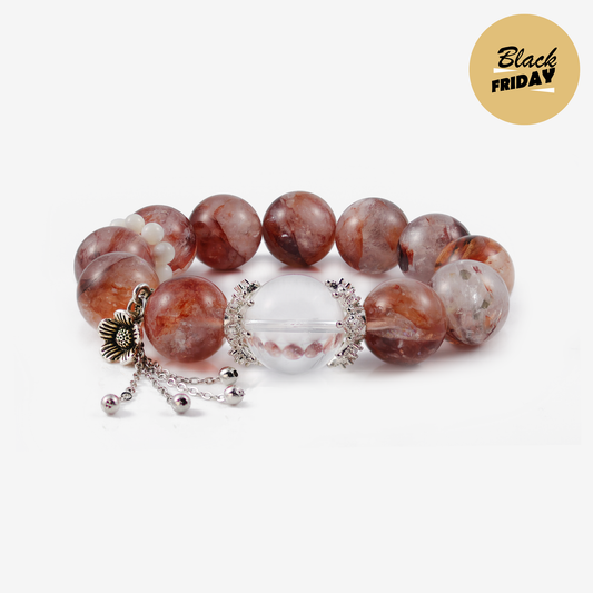 Hematoid Quartz Serenity Bracelet
