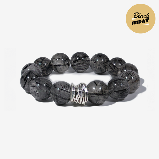 Guardian Black Rutile Quartz Bracelet