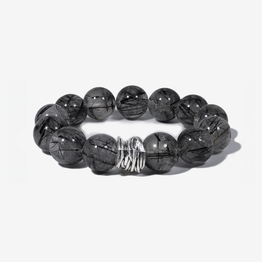 Guardian Black Rutile Quartz Bracelet - JWPatronus
