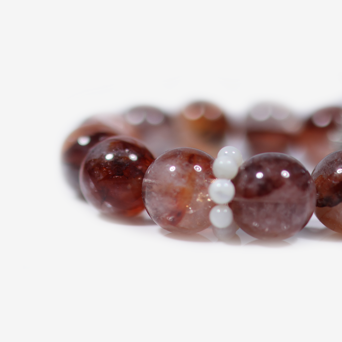 Hematoid Quartz Serenity Bracelet