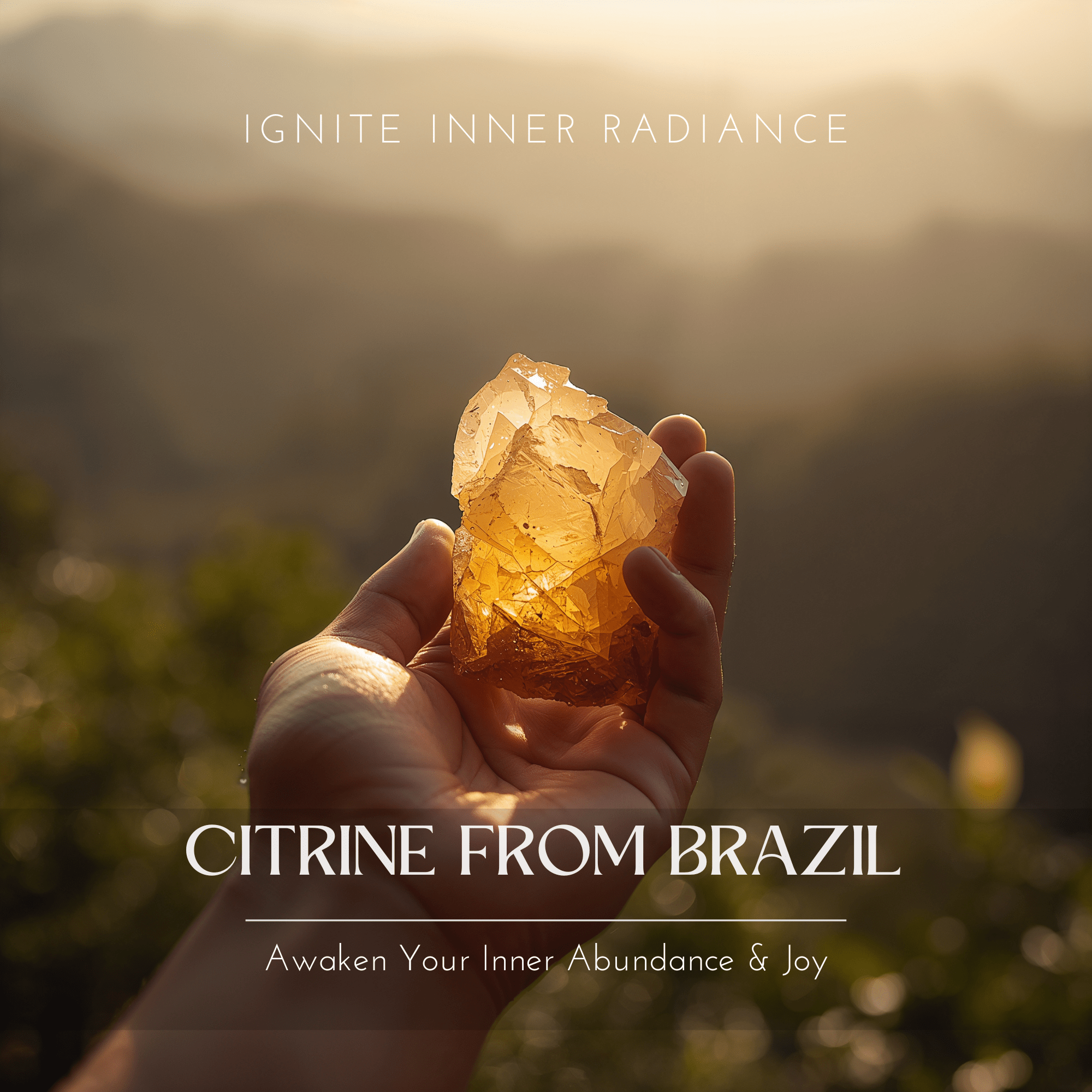 Natural Brazilian Citrine Stone - November Birthstone Origin