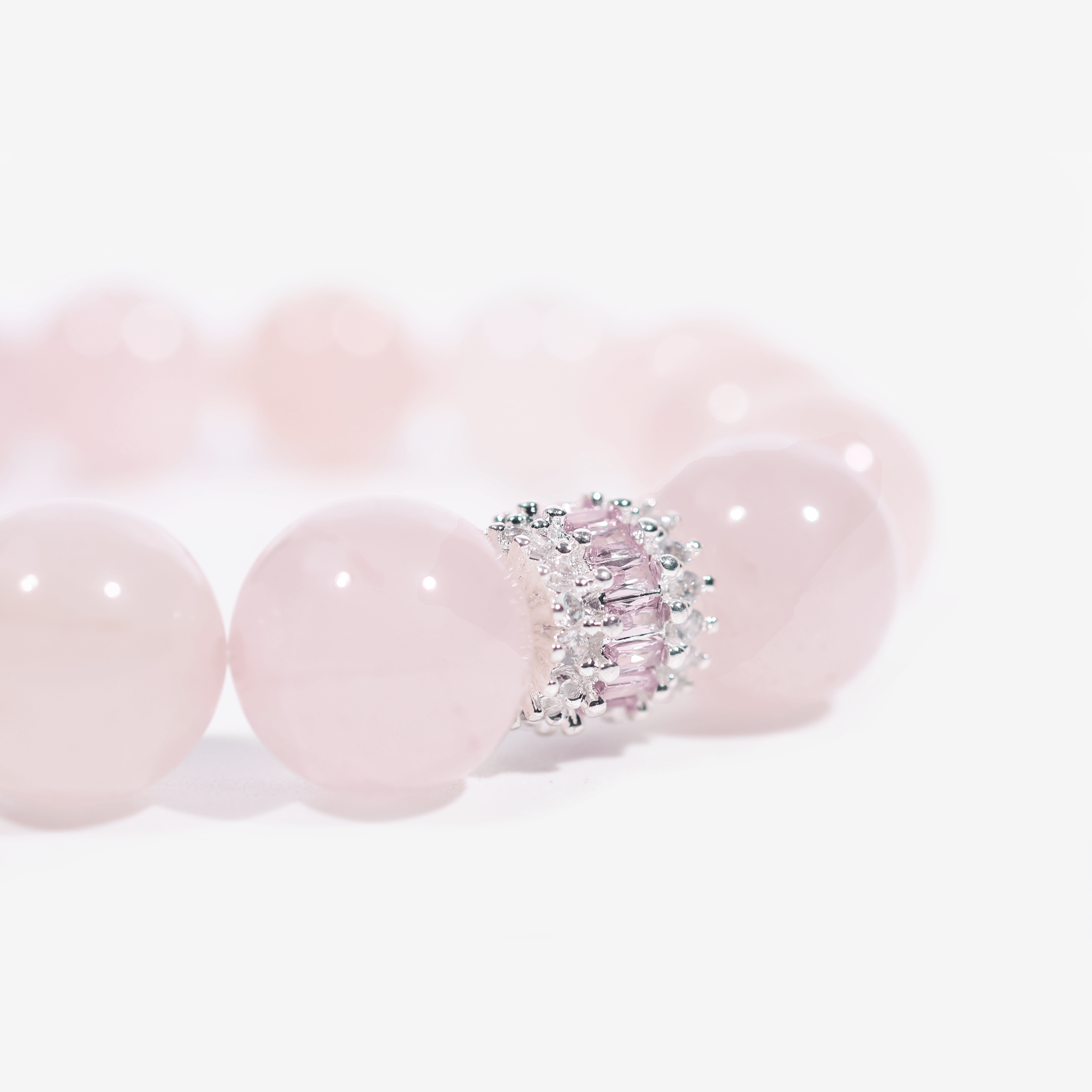 Royal Rose Quartz Serenity Bracelet - JWPatronus