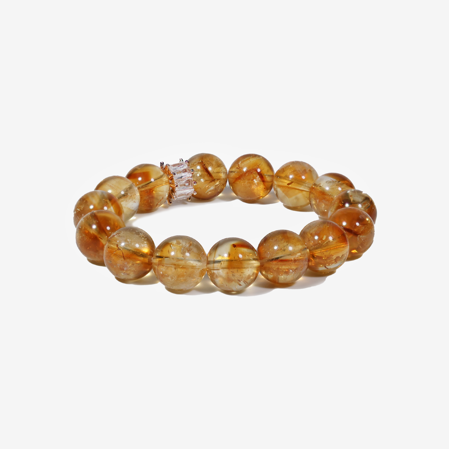 Radiant Citrine Crystal Bracelet