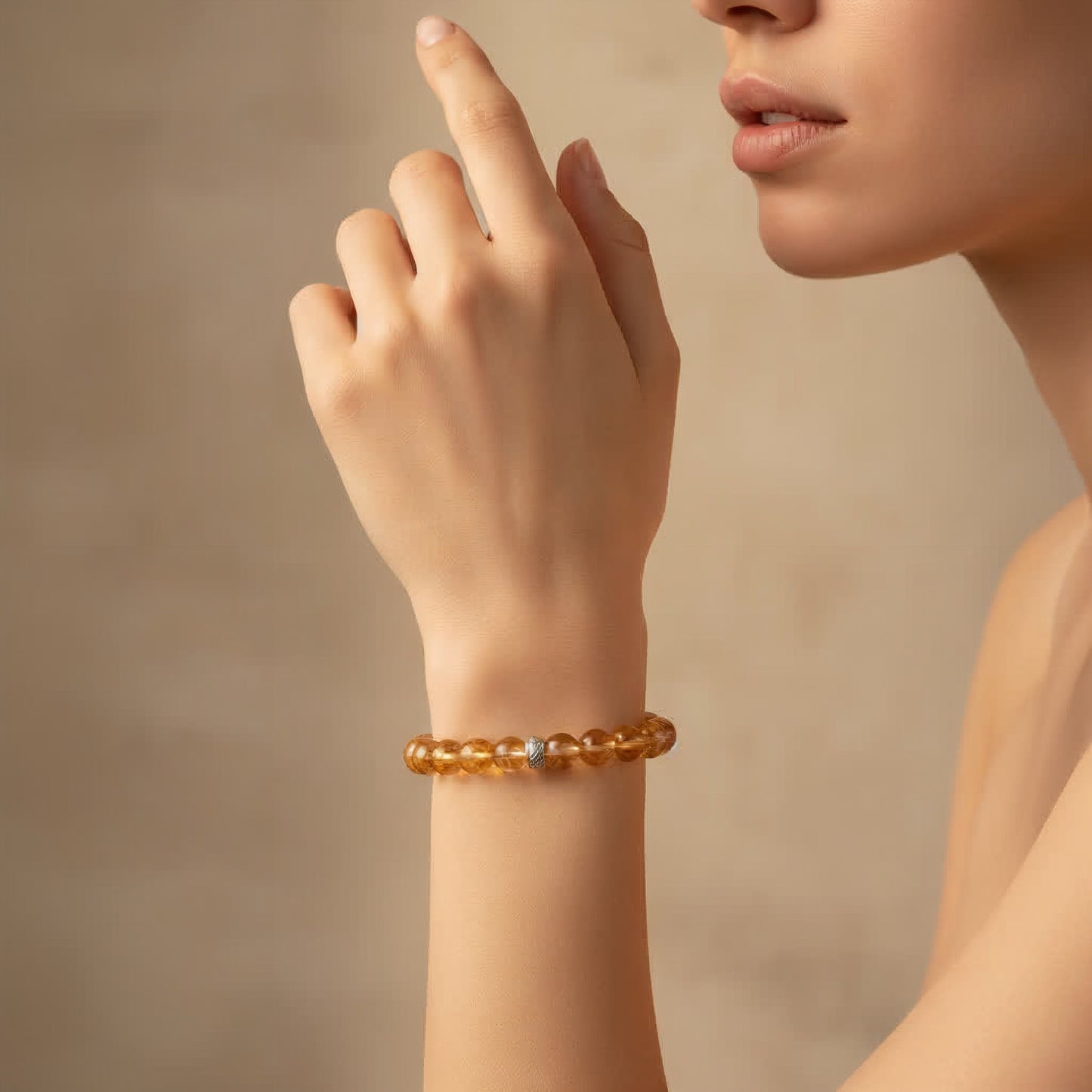 Brilliant Citrine Bracelet - JWPatronus