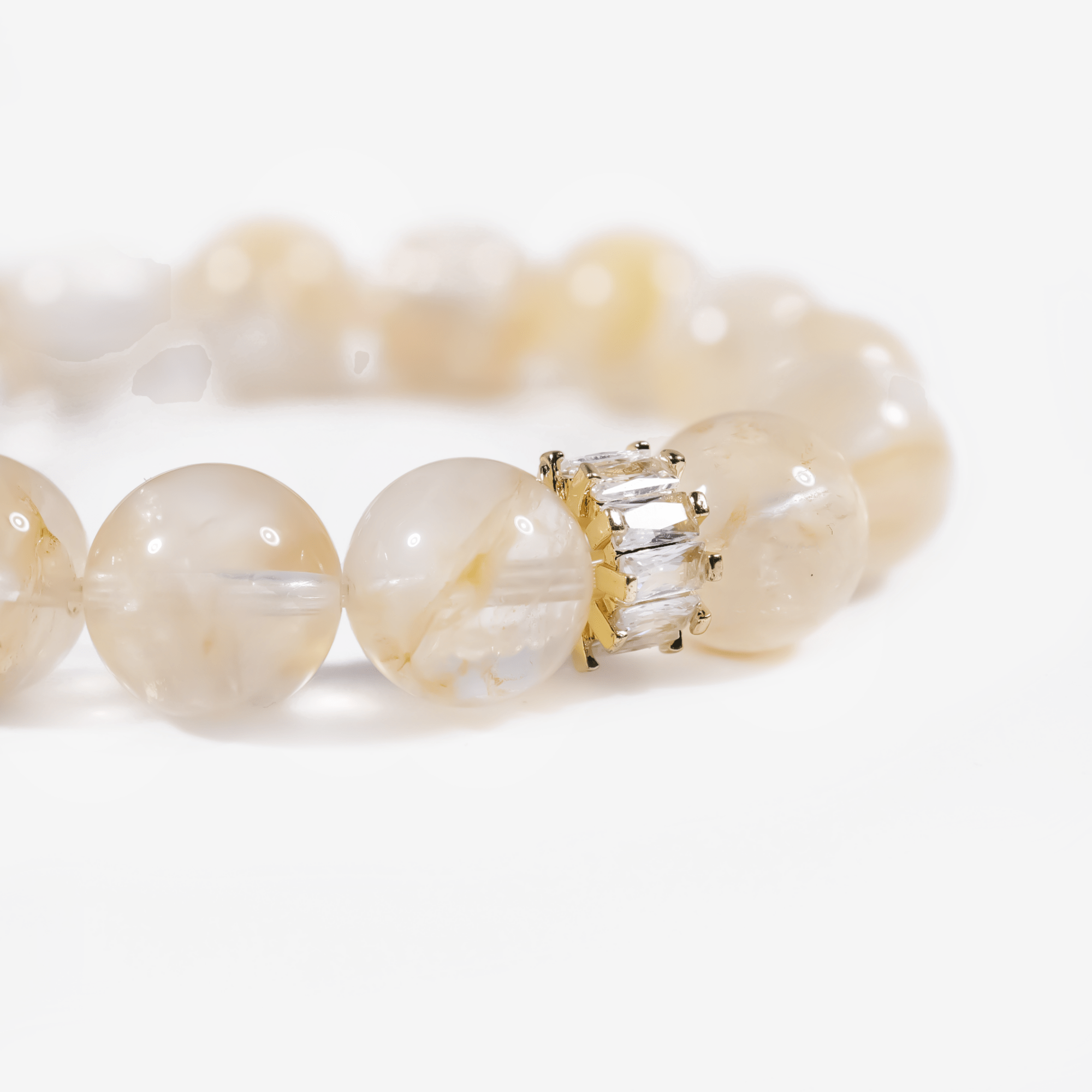Golden Hematoid Quartz Bracelet - JWPatronus