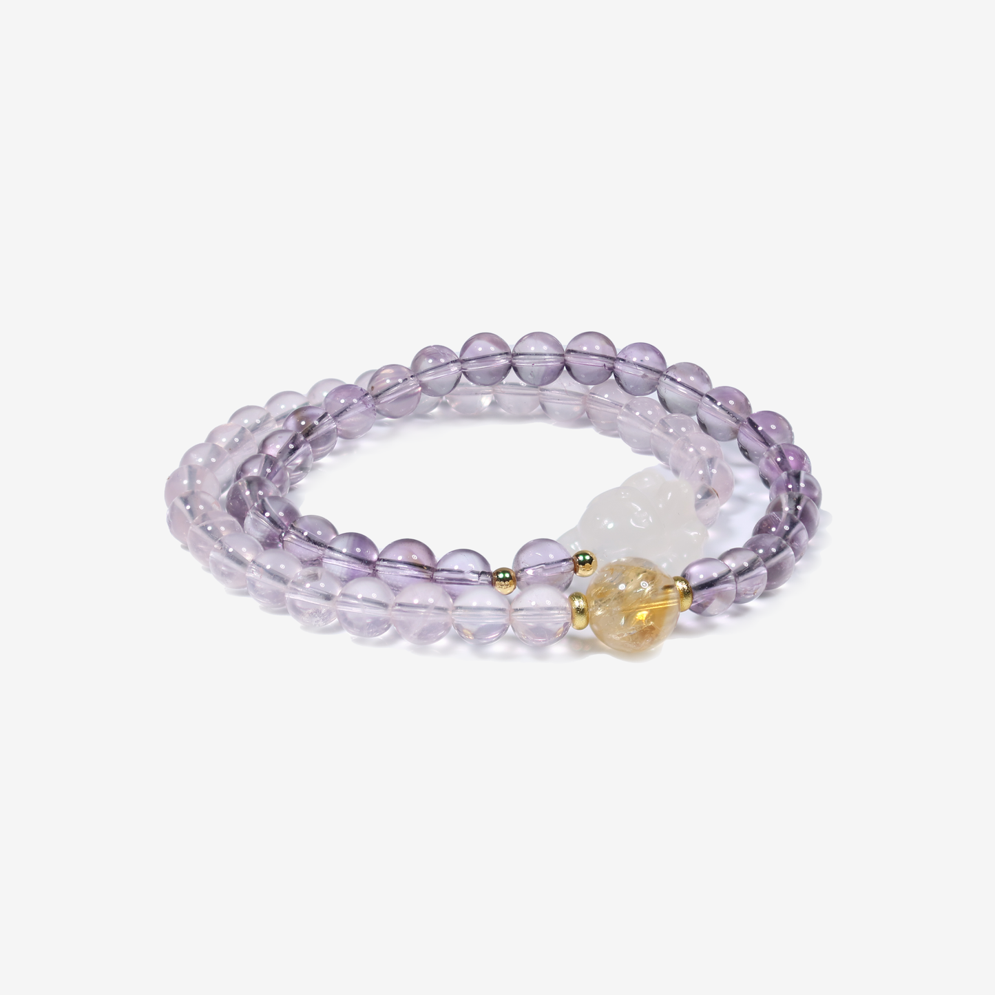 Fortune's Embrace Double-Layer Bracelet