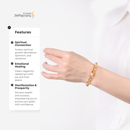 Serenity Citrine Bracelet - JWPatronus