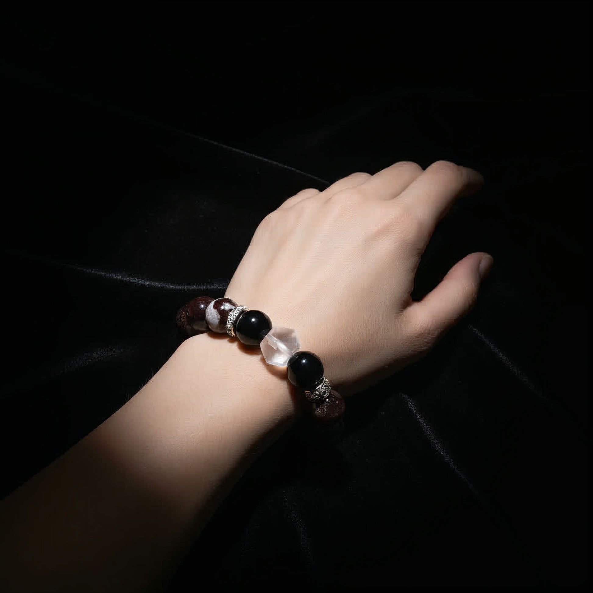 Shadow’s Embrace Obsidian Bracelet - JWPatronus