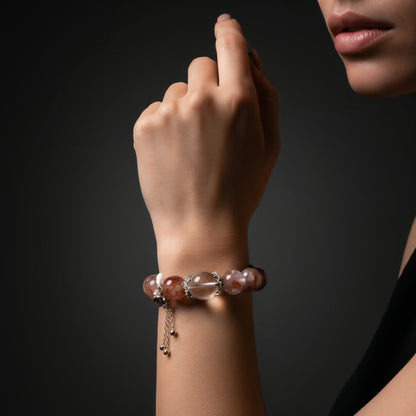 Hematoid Quartz Serenity Bracelet - JWPatronus