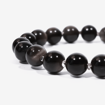 Silent Guardian Obsidian Bracelet - JWPatronus