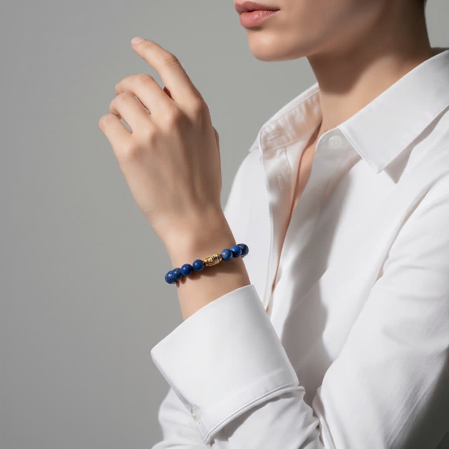 Tranquil Lapis Bracelet - JWPatronus
