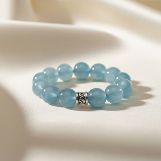 Ocean’s Grace Aquamarine Bracelet