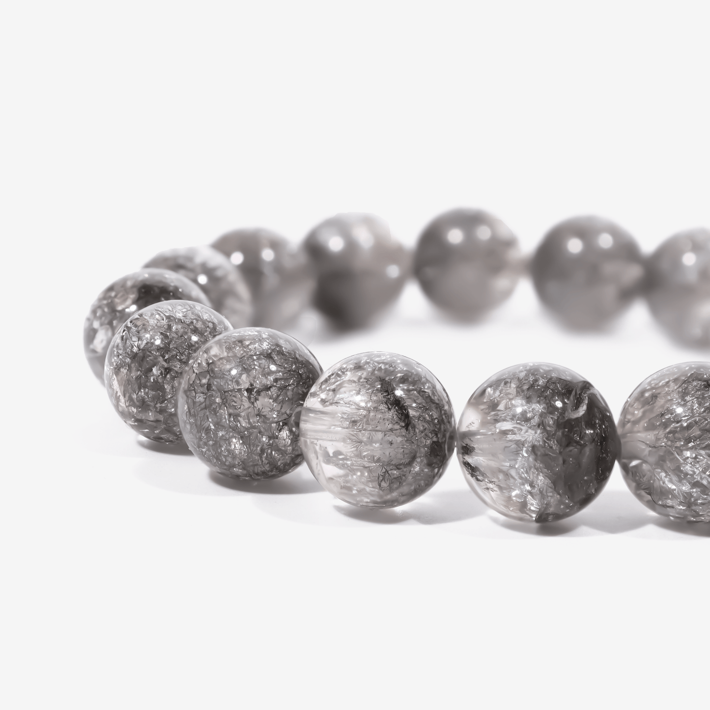 Ethereal Harmony Silver Quartz Bracelet - JWPatronus