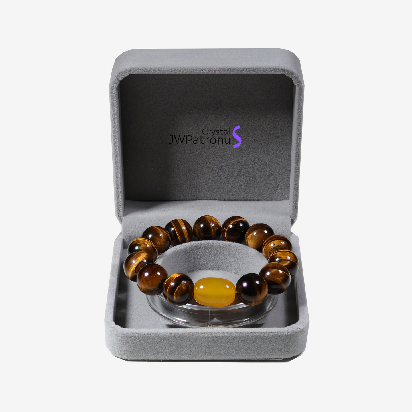 Tiger’s eye & Amber Bracelet