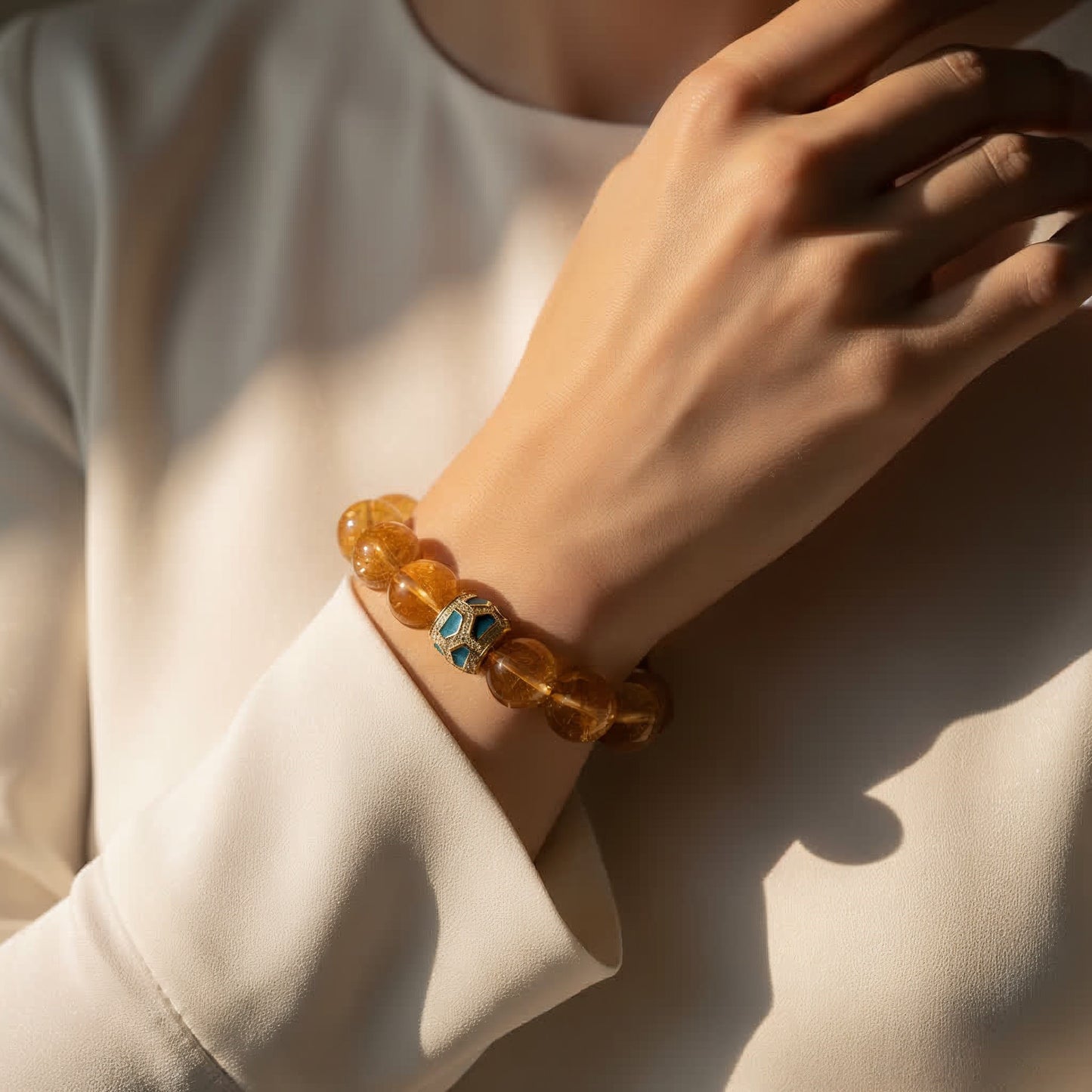 Gift-ready packaging – JWPatronus citrine bracelet for her