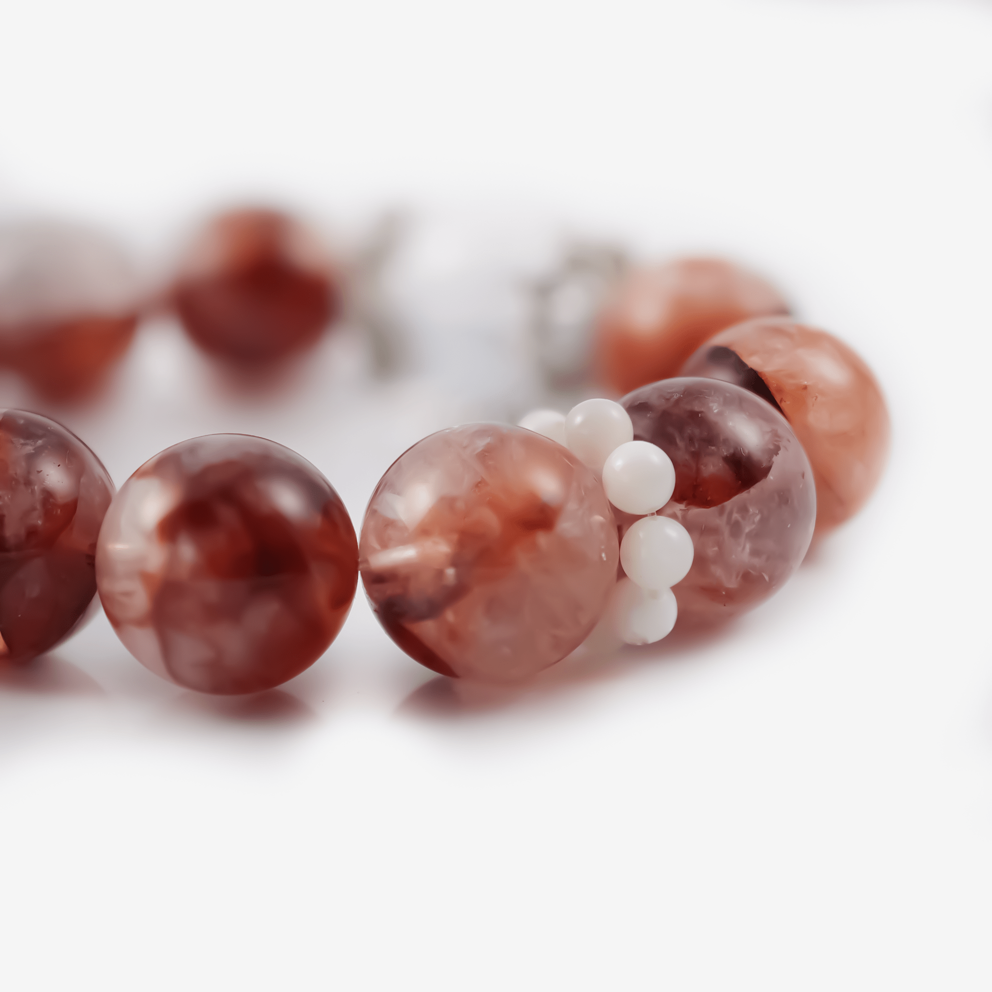 Hematoid Quartz Serenity Bracelet - JWPatronus