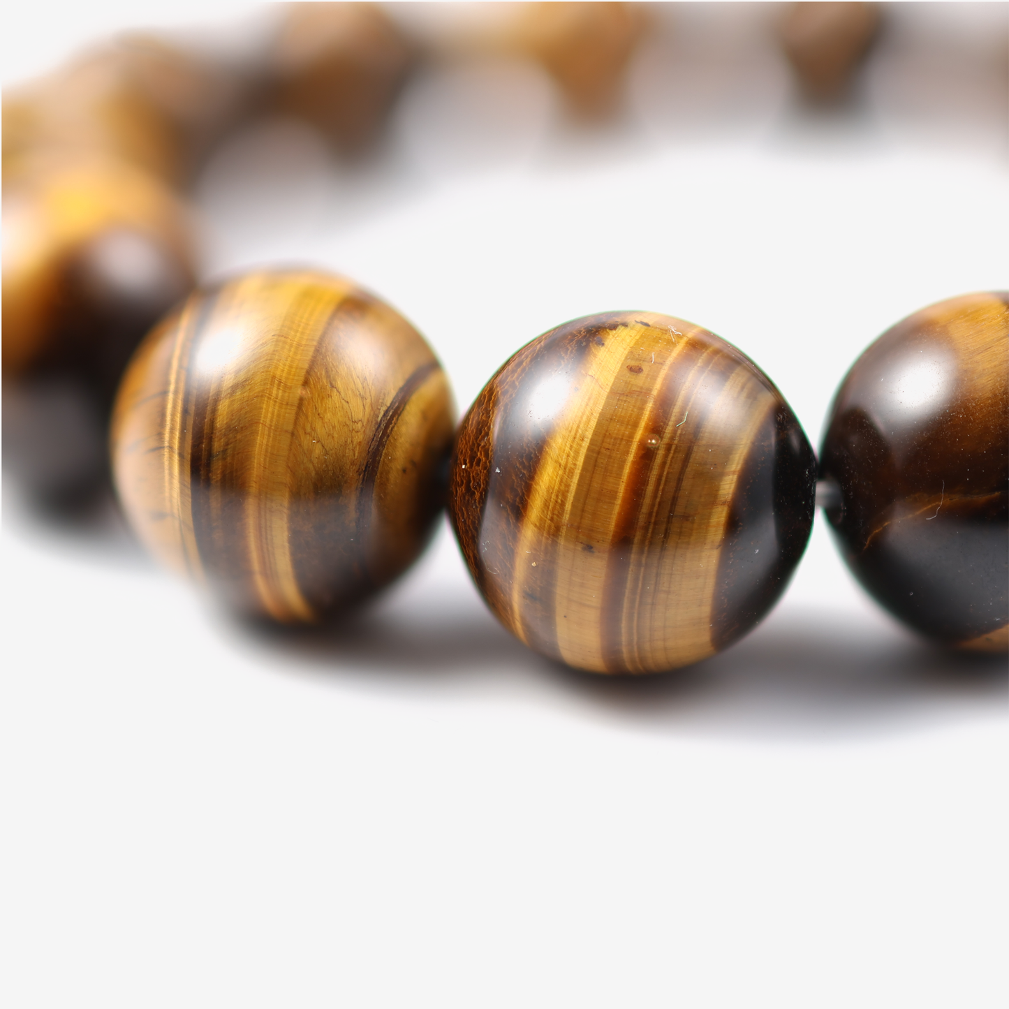 Tiger’s eye & Amber Bracelet