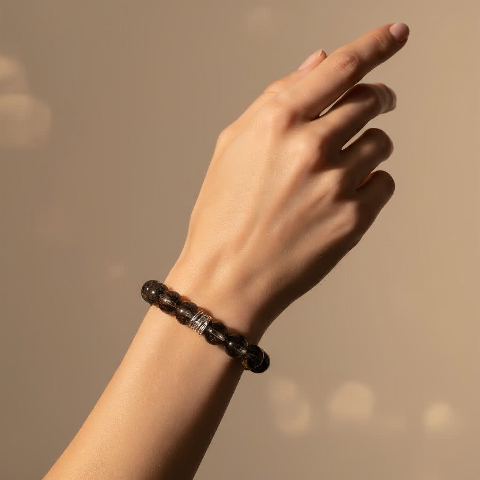 Guardian Black Rutile Quartz Bracelet - JWPatronus