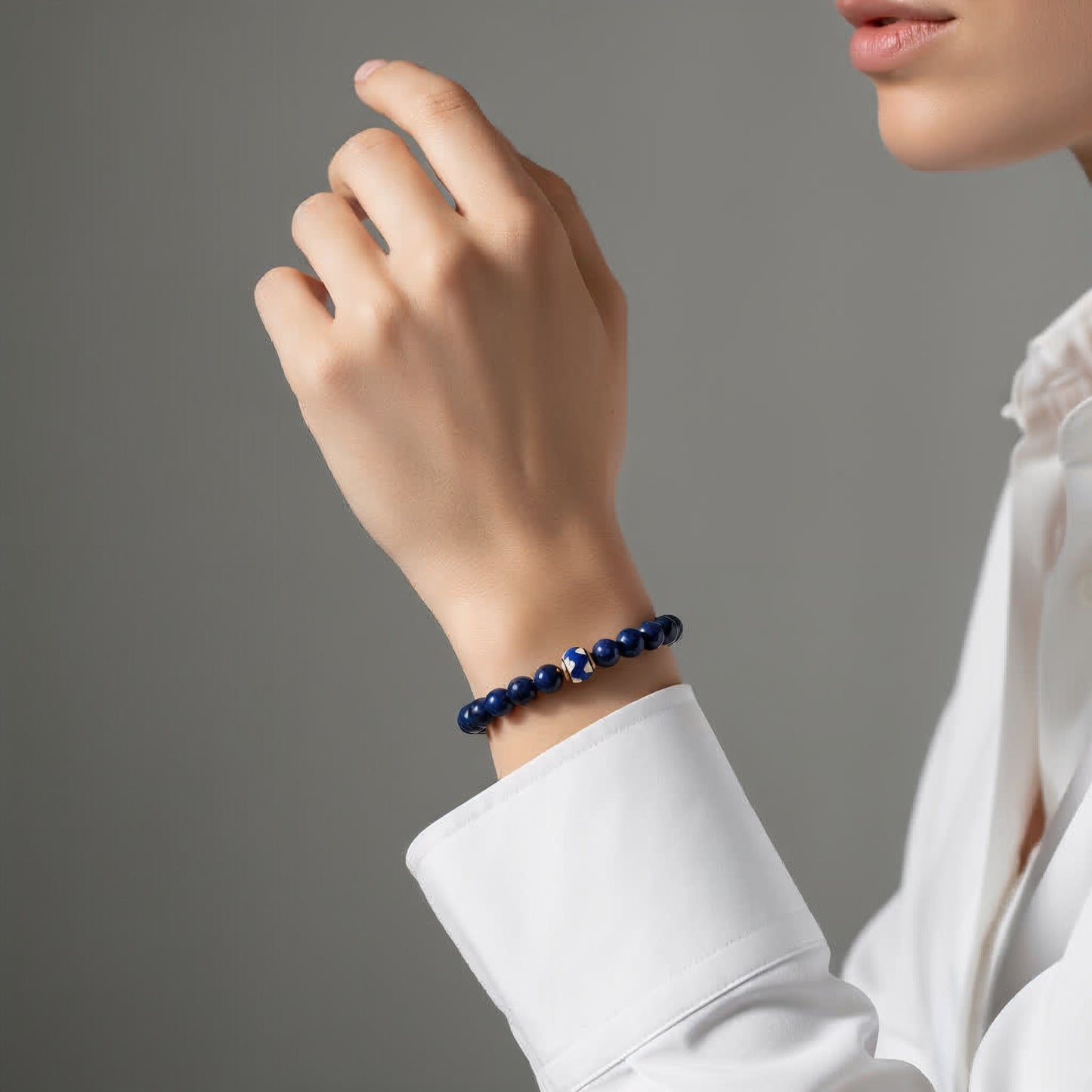 Royal Horizon Lapis Lazuli Bracelet - JWPatronus