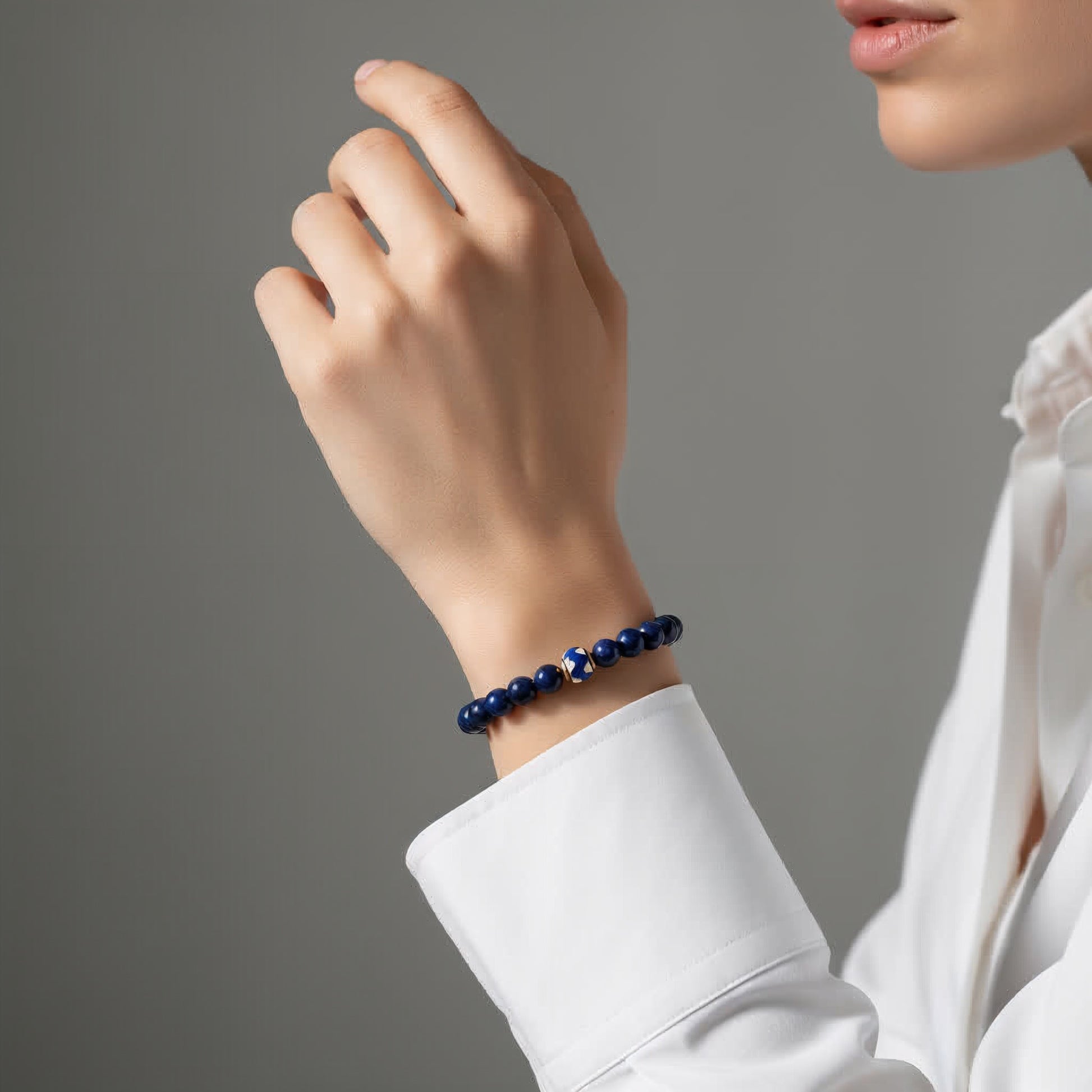 Royal Horizon Lapis Lazuli Bracelet - JWPatronus