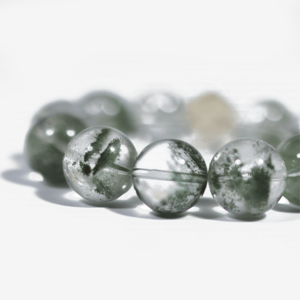 Mystic Forest Green Phantom Quartz Bracelet - JWPatronus