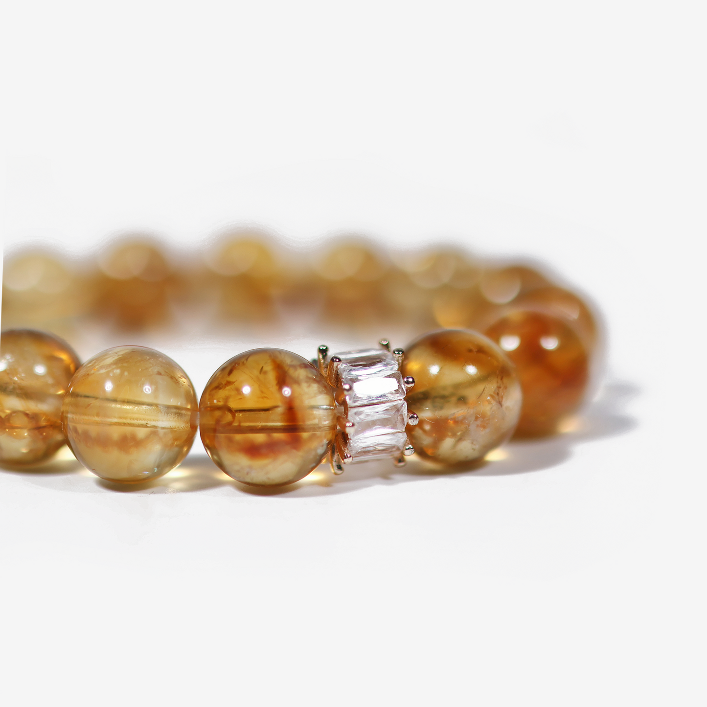 Radiant Citrine Crystal Bracelet