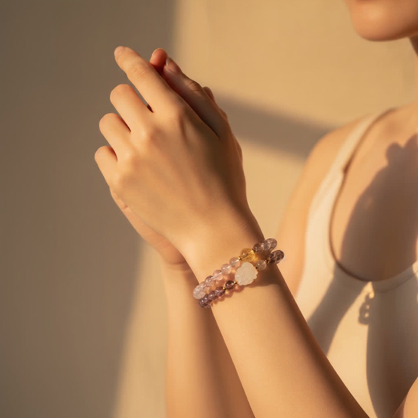 Fortune’s Embrace Double - Layer Bracelet - JWPatronus