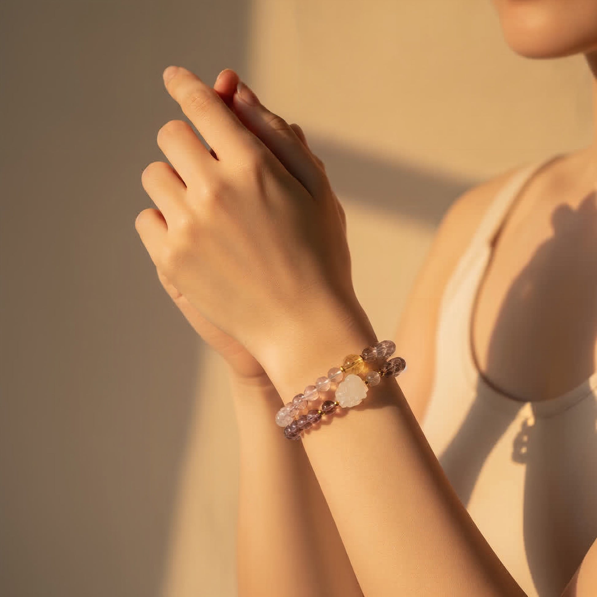 Fortune’s Embrace Double - Layer Bracelet - JWPatronus