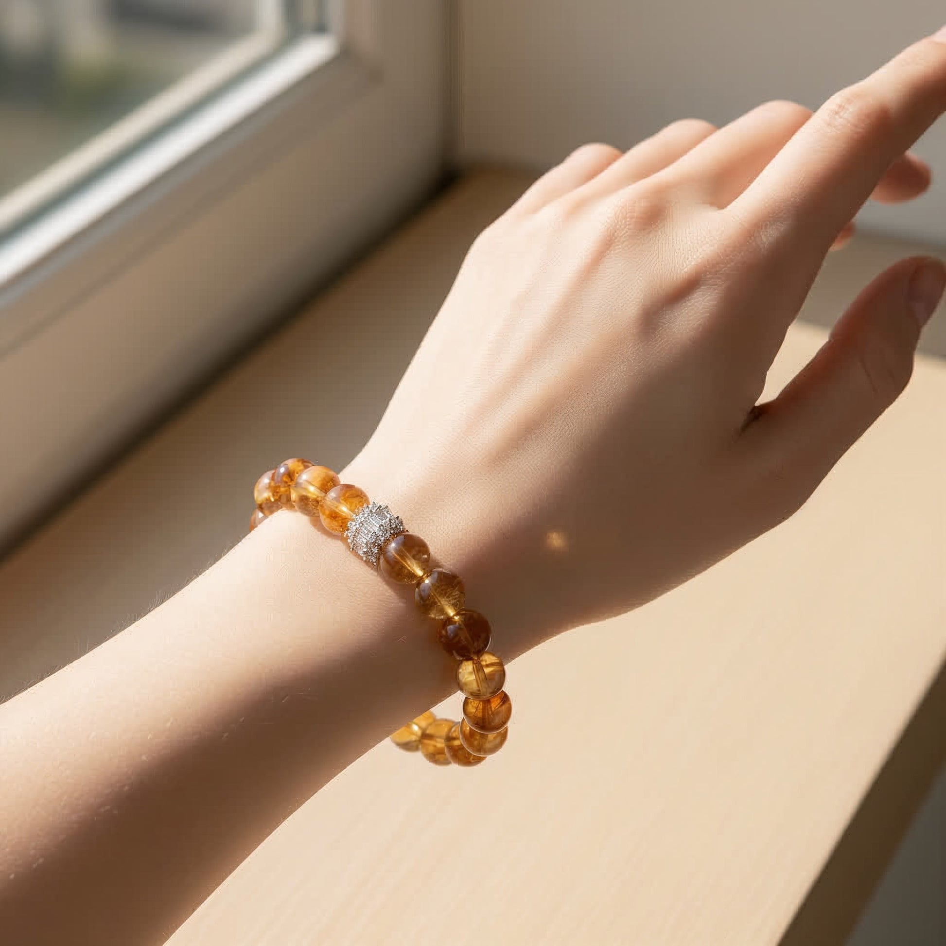 Solar Radiance Citrine Bracelet - JWPatronus