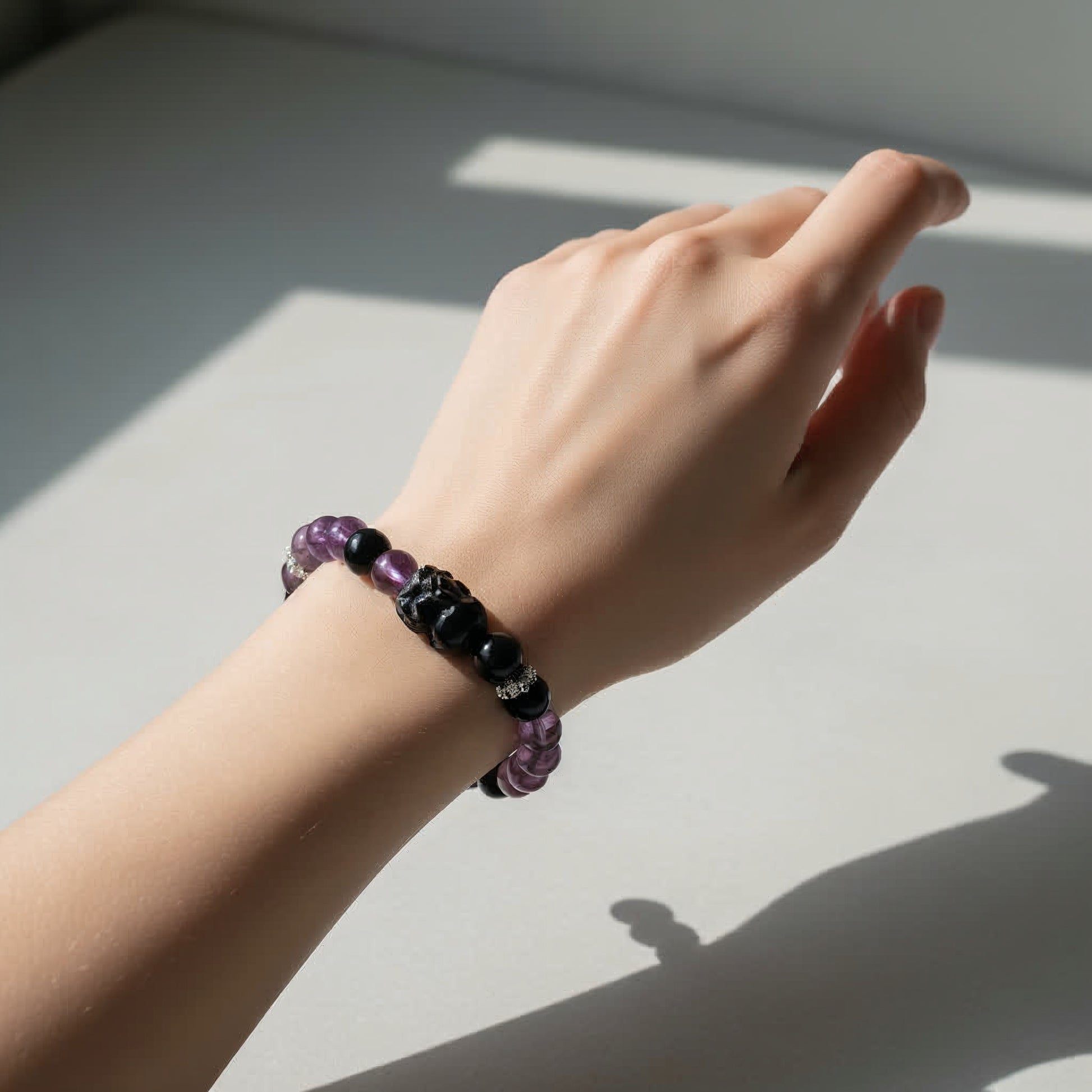 Mystic Amethyst Protection Bracelet - JWPatronus