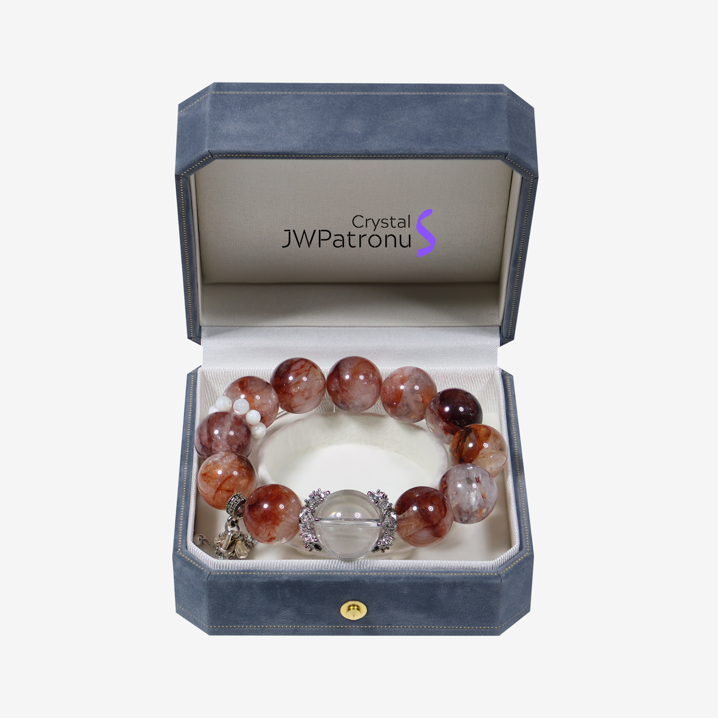 Hematoid Quartz Serenity Bracelet