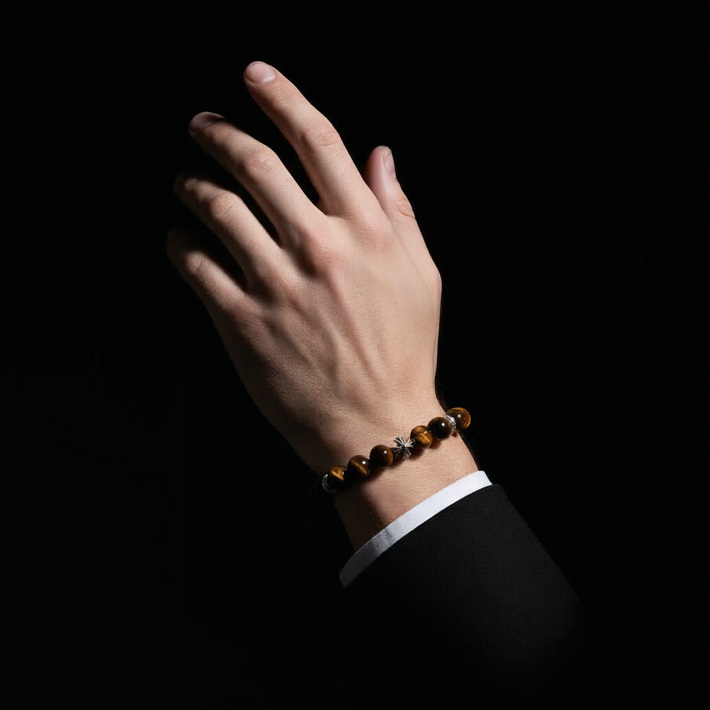 Guardian Tiger’s Eye Cross Bracelet - JWPatronus