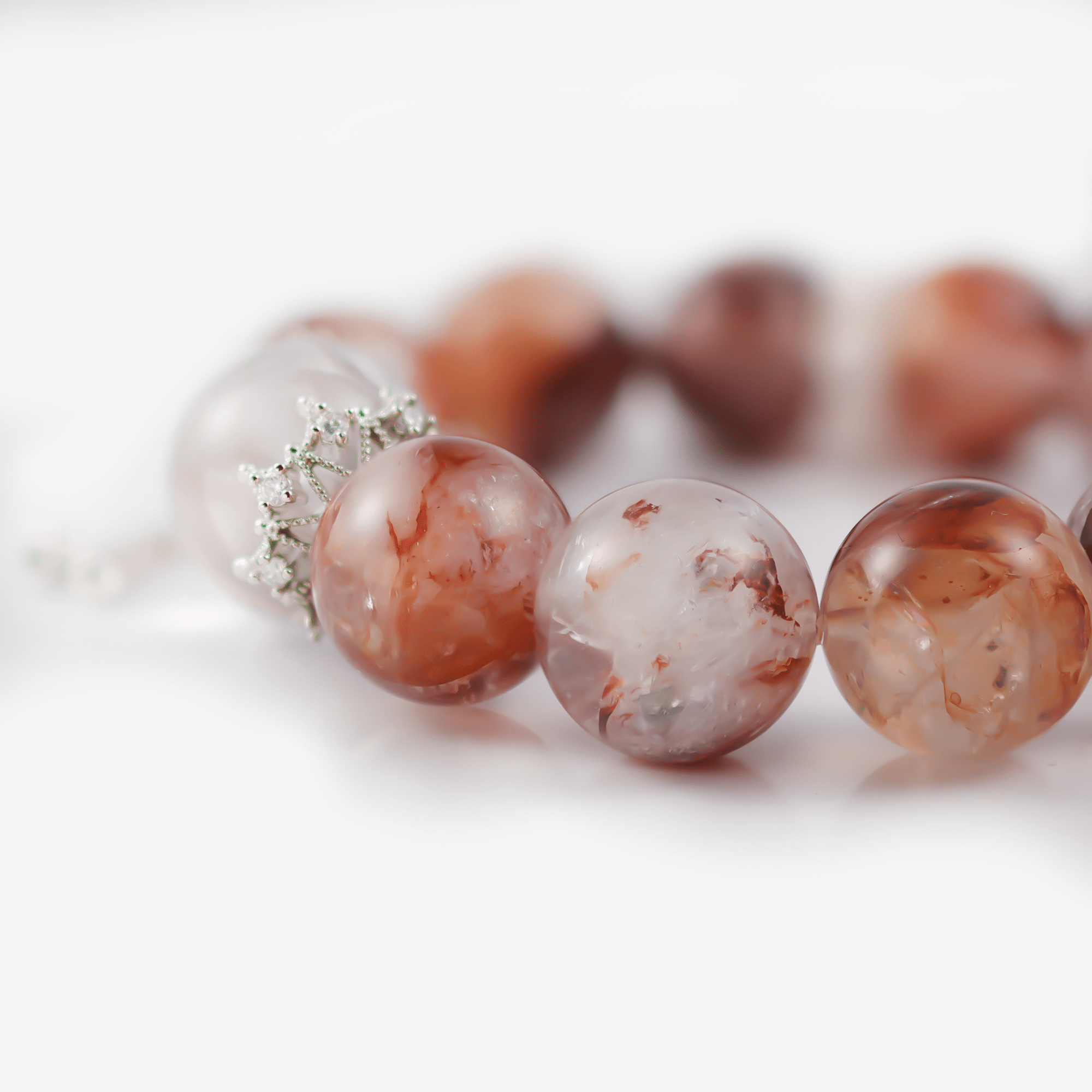 Hematoid Quartz Serenity Bracelet - JWPatronus