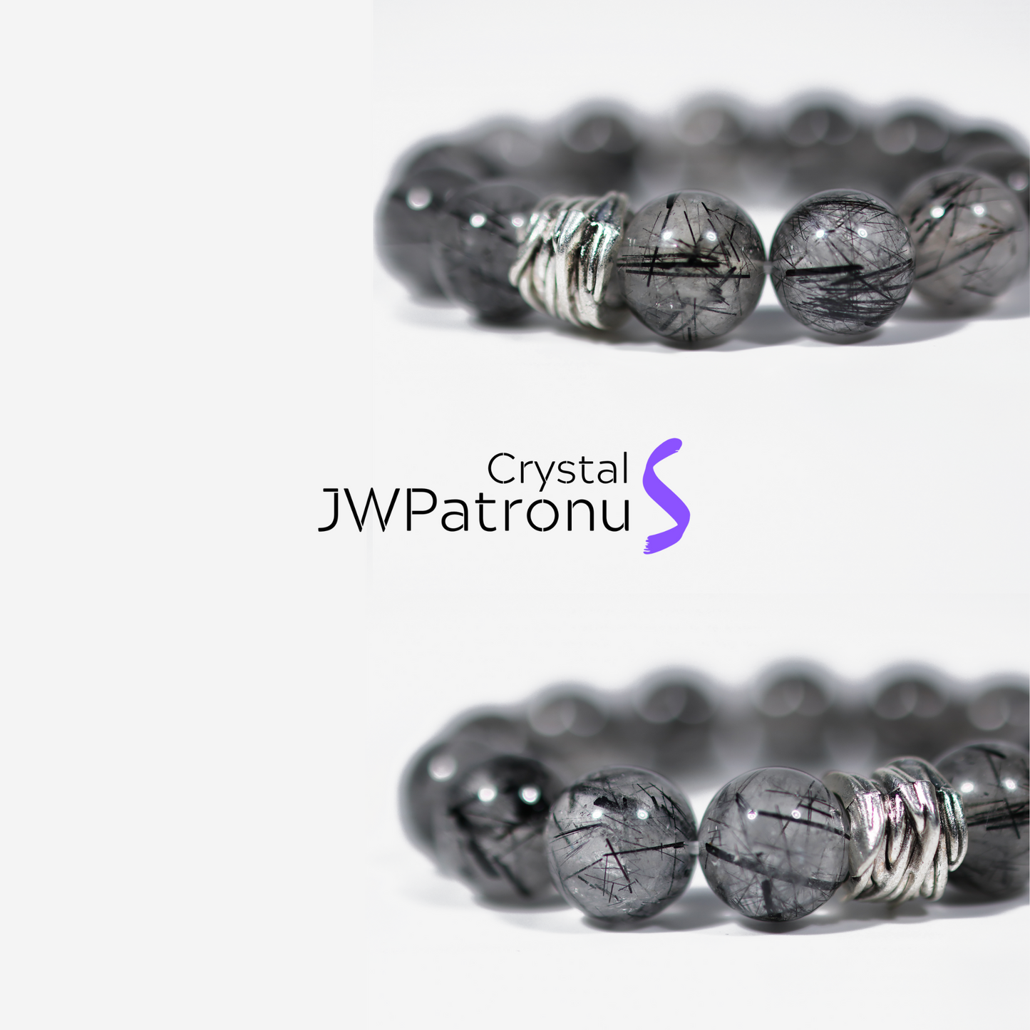 Eternal Guardian Black Rutile Quartz Bracelet