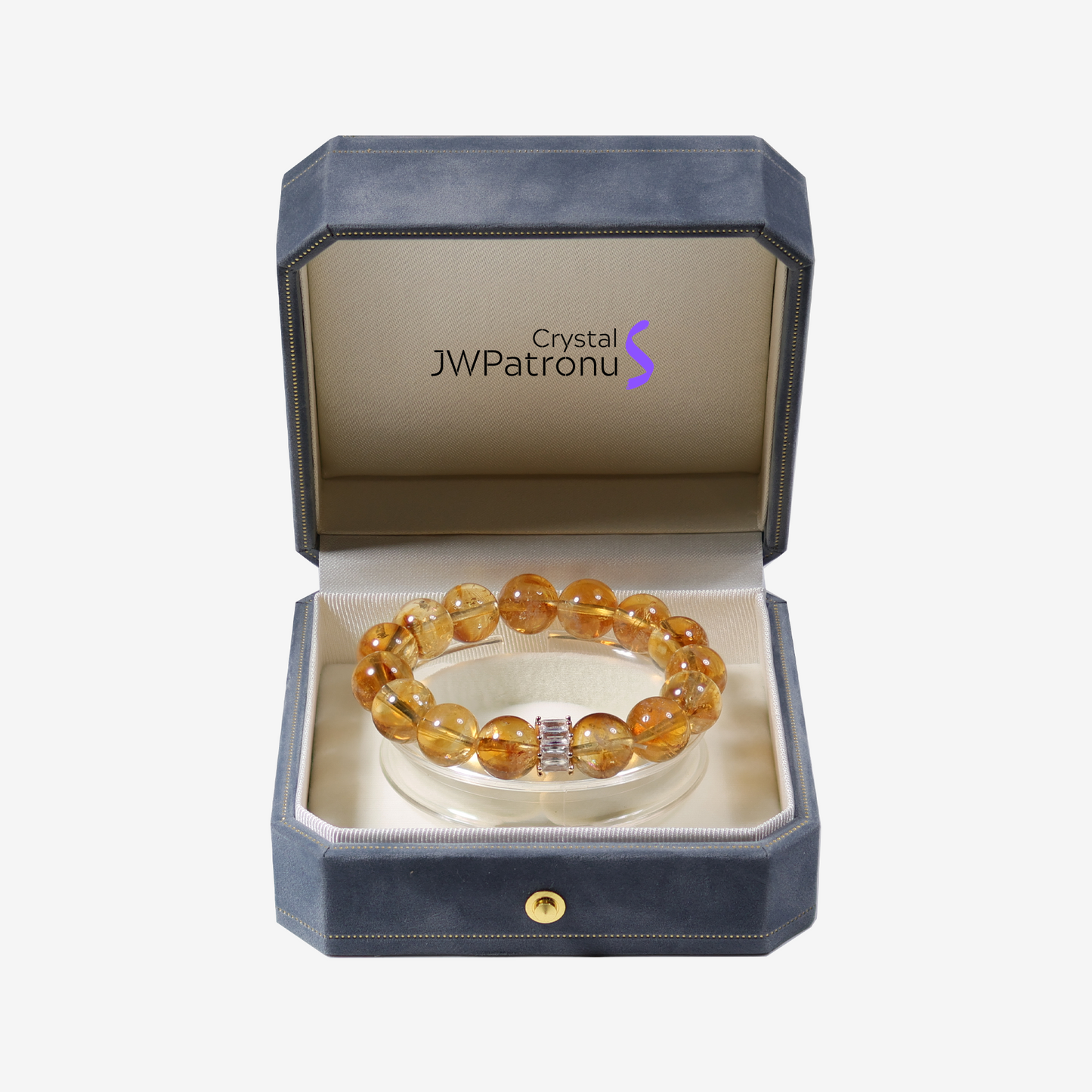 Radiant Citrine Crystal Bracelet