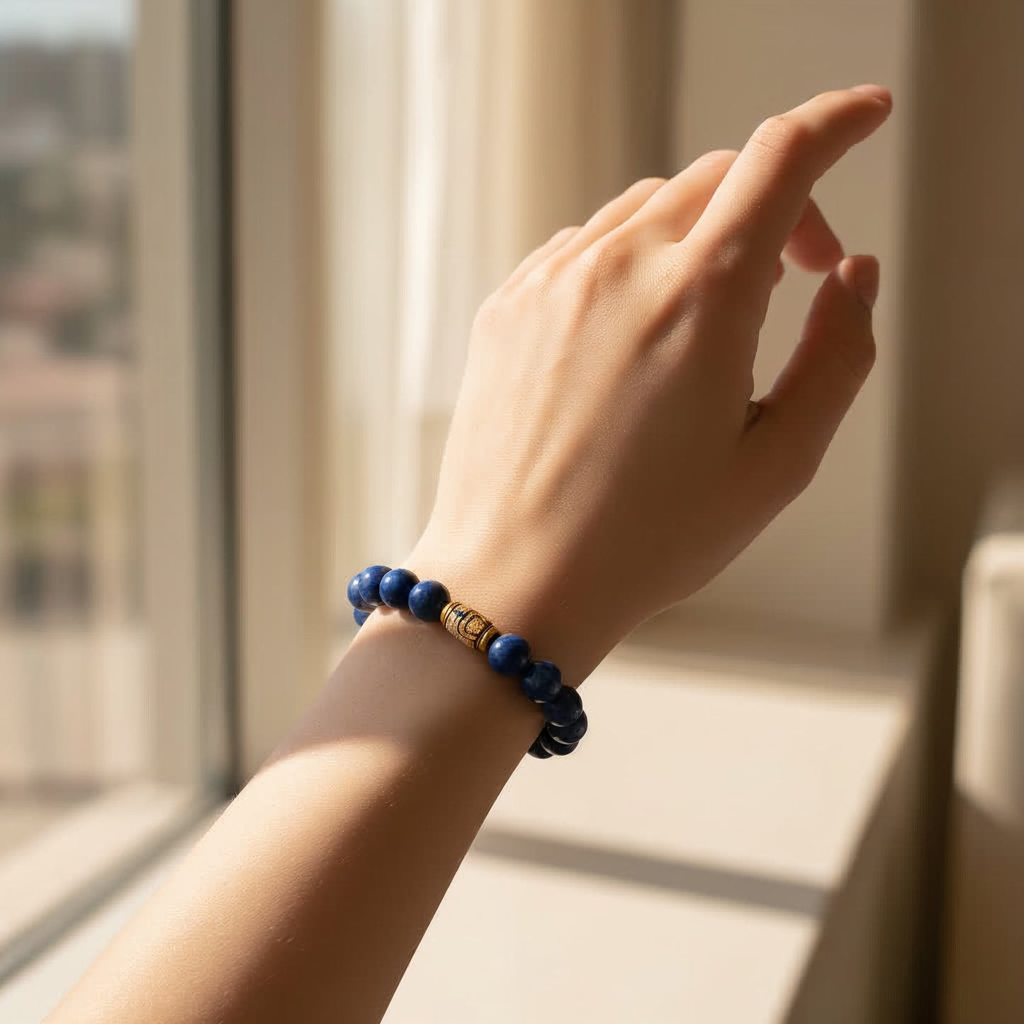 Tranquil Lapis Bracelet - JWPatronus