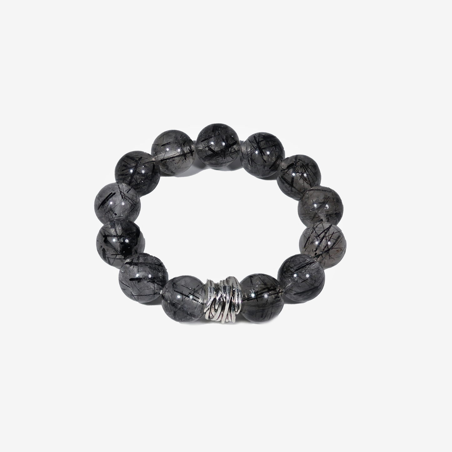 Eternal Guardian Black Rutile Quartz Bracelet