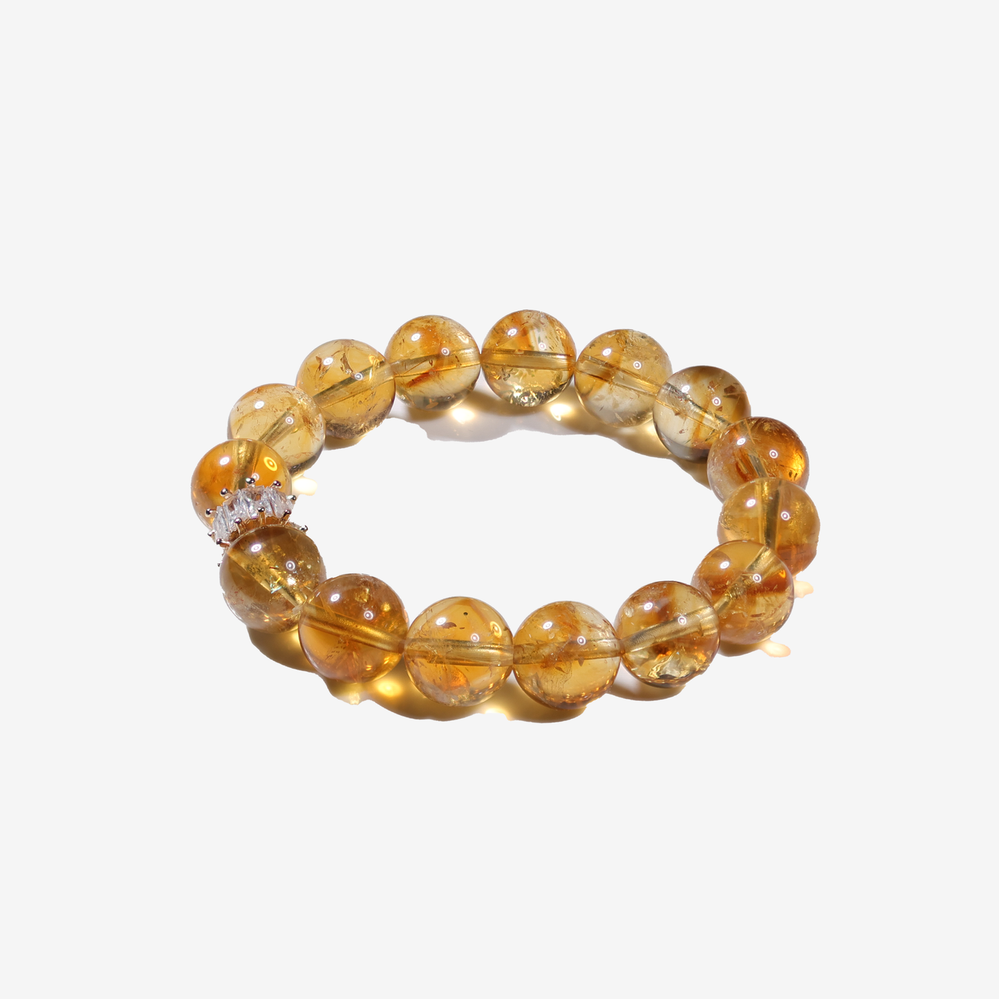 Radiant Citrine Crystal Bracelet