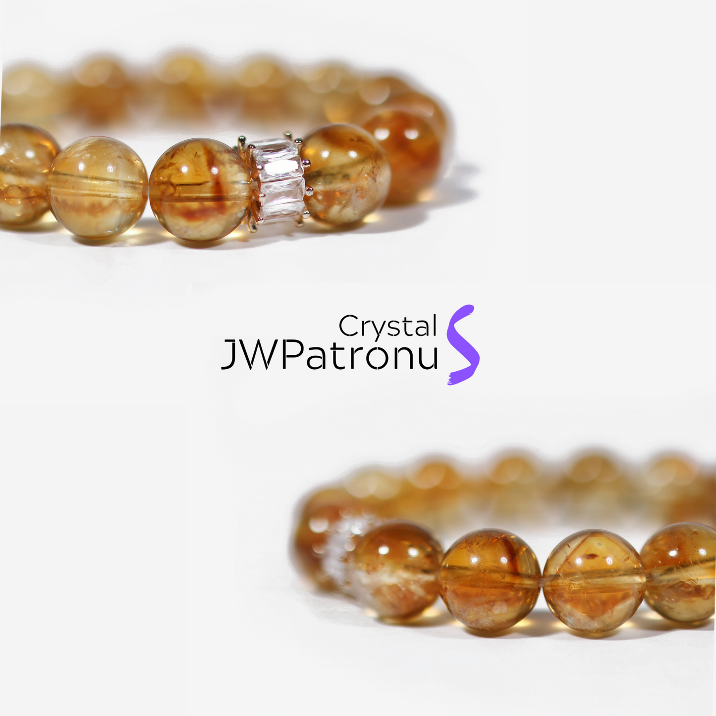 Radiant Citrine Crystal Bracelet