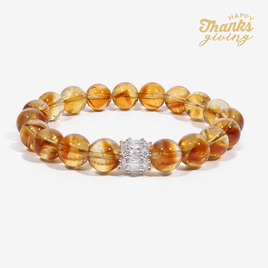 Solar Radiance Citrine Bracelet