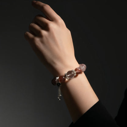 Hematoid Quartz Serenity Bracelet - JWPatronus