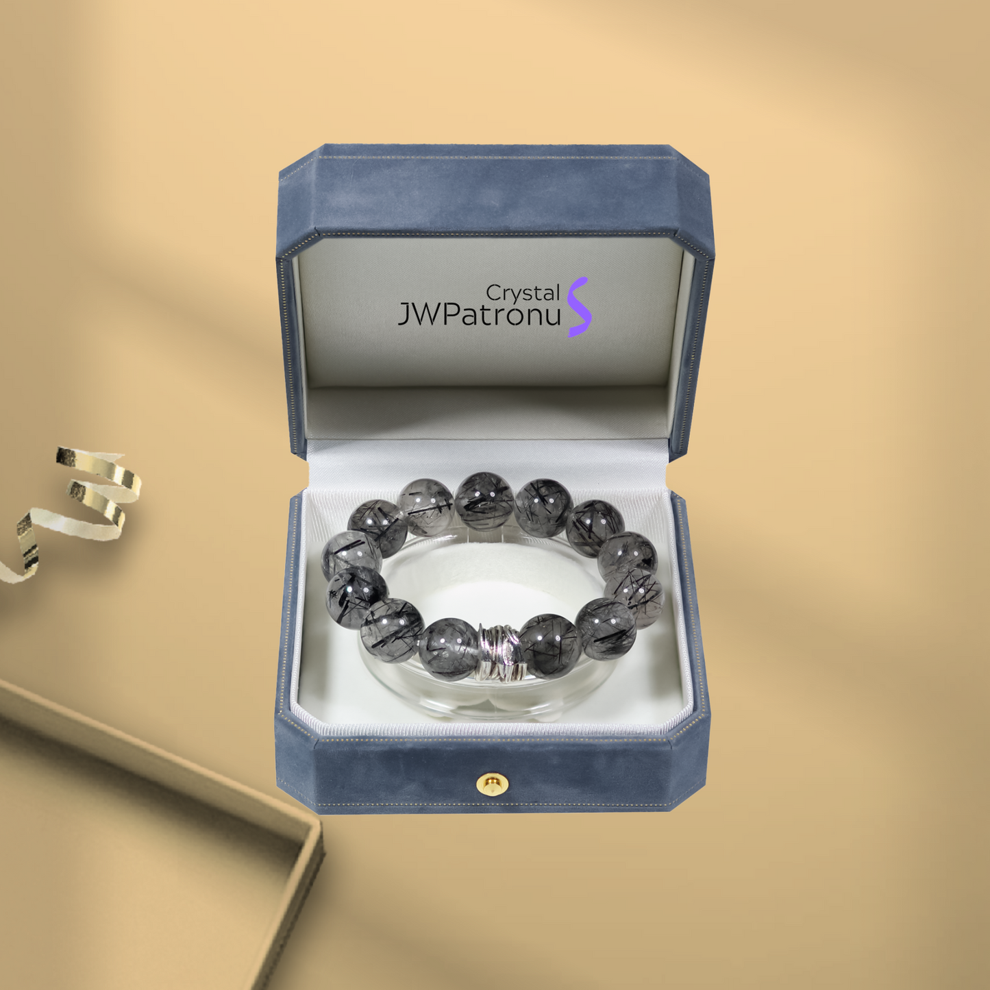Guardian Black Rutile Quartz Bracelet - JWPatronus
