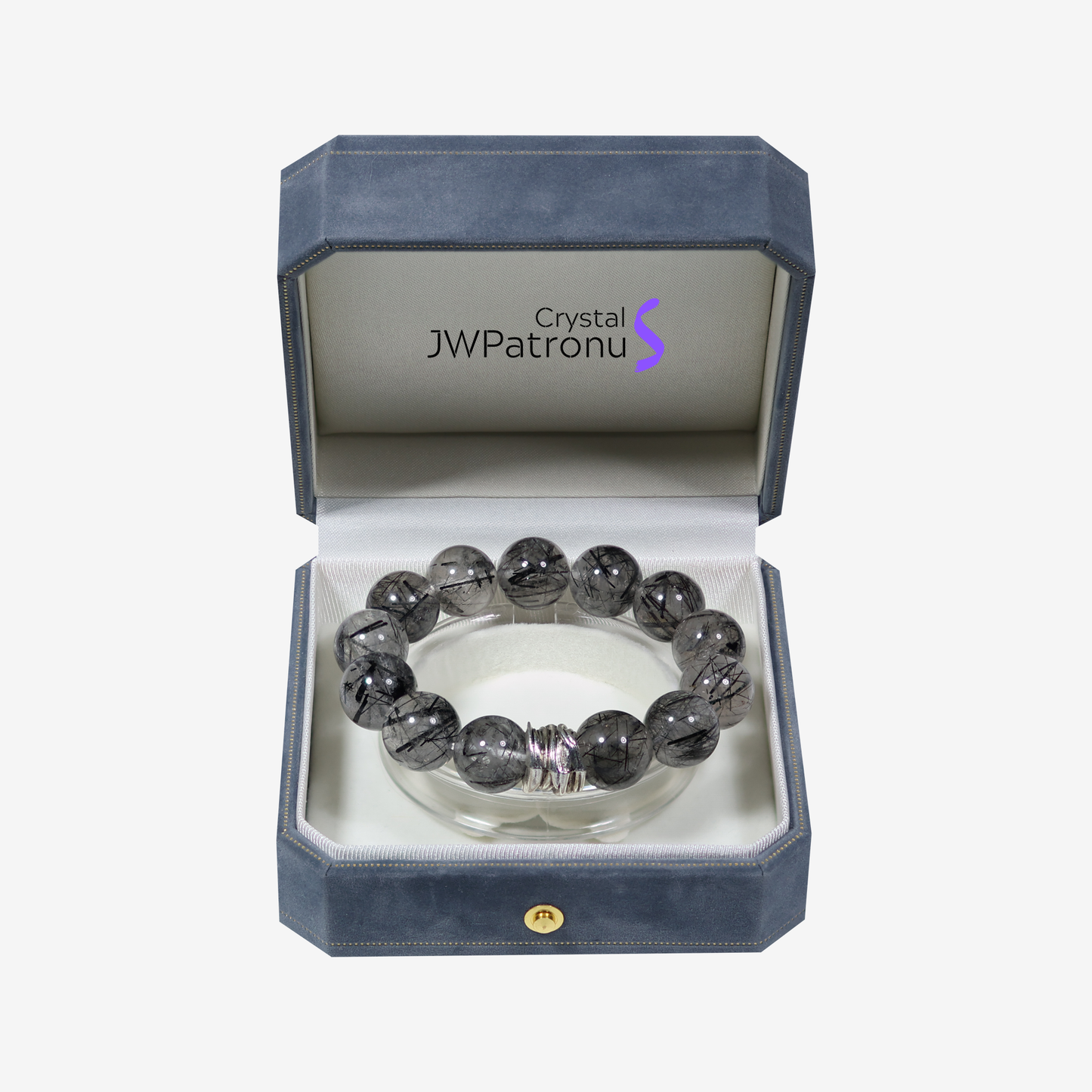 Eternal Guardian Black Rutile Quartz Bracelet