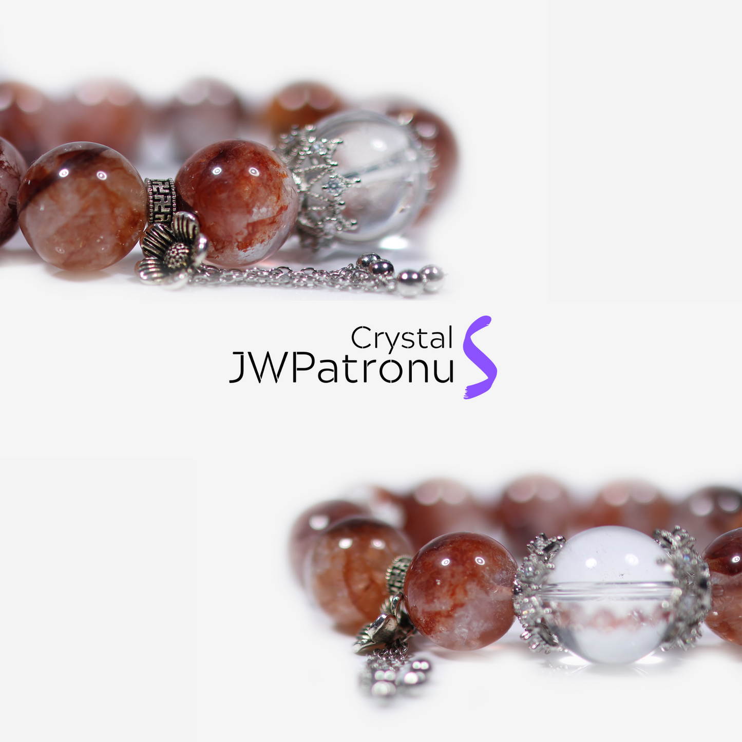 Hematoid Quartz Serenity Bracelet