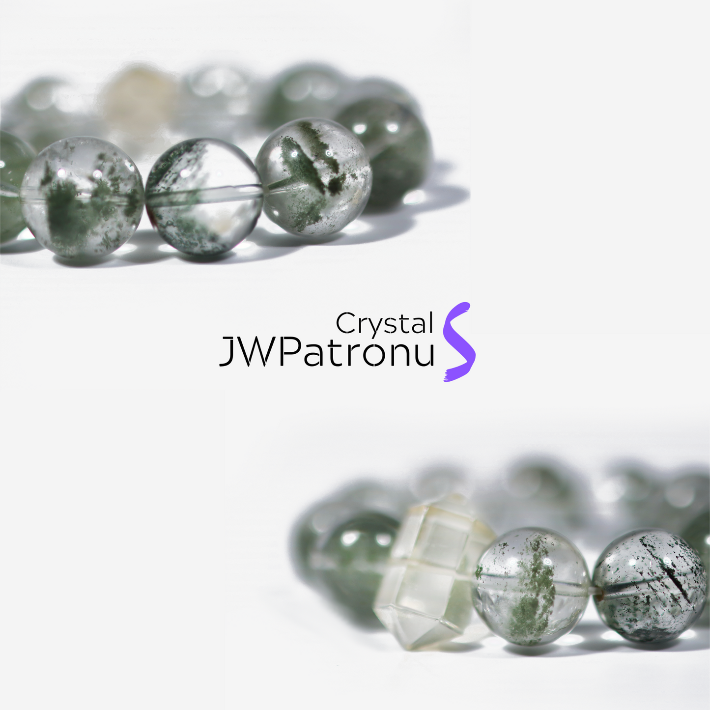 Mystic Forest Phantom Quartz Bracelet