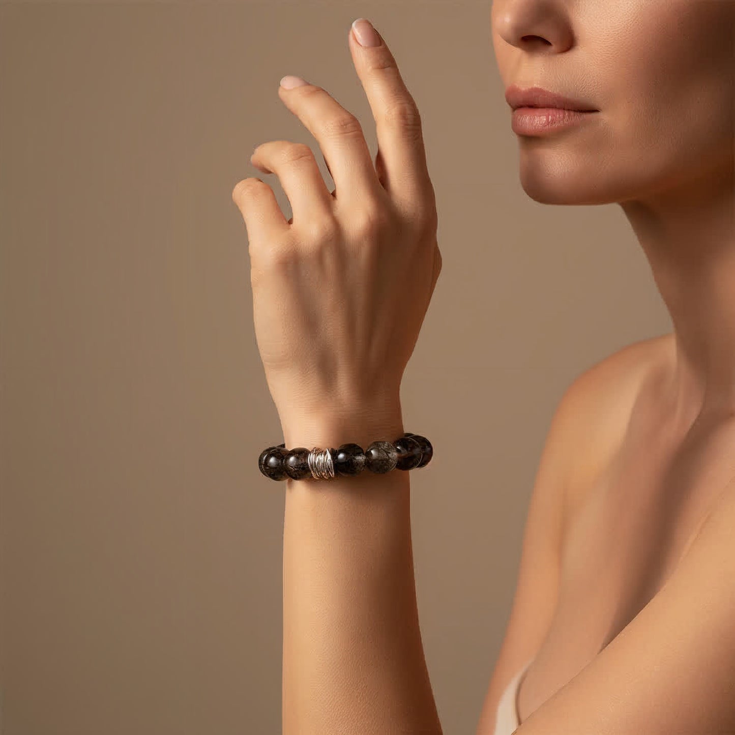 Guardian Black Rutile Quartz Bracelet - JWPatronus