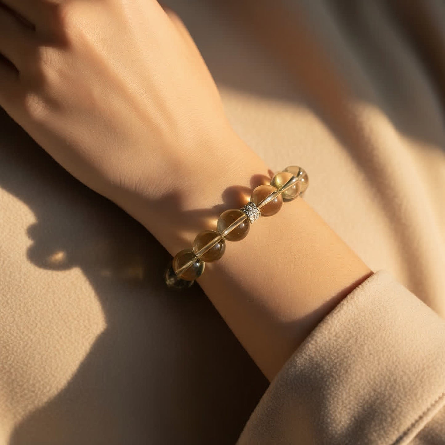 Luminous Lemon Quartz Bracelet - JWPatronus