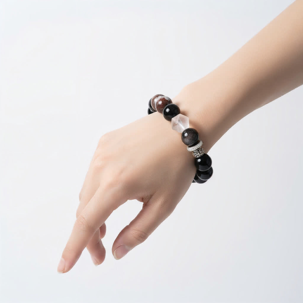 Shadow’s Embrace Obsidian Bracelet - JWPatronus